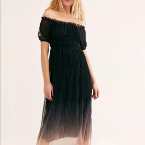 NWOT Free People Piper Ombre Midi Dress